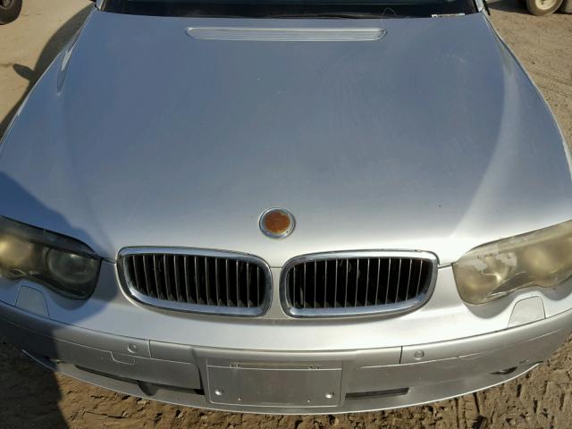 WBAGN634X4DS50231 - 2004 BMW 745 LI SILVER photo 7