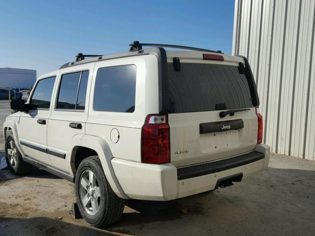 1J8HG48NX6C232160 - 2006 JEEP COMMANDER WHITE photo 3