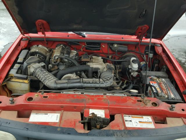 4F4CR16U3RTN09120 - 1994 MAZDA B3000 CAB RED photo 7