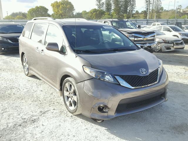 5TDXK3DCXES429083 - 2014 TOYOTA SIENNA SPO SILVER photo 1