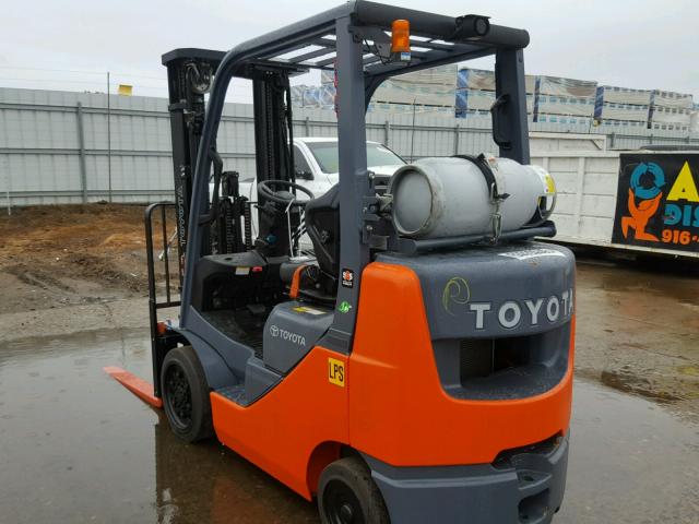 79195 - 2016 TOYOTA FORKLIFT ORANGE photo 3