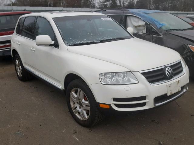 WVGCM67L24D031202 - 2004 VOLKSWAGEN TOUAREG 4. WHITE photo 1