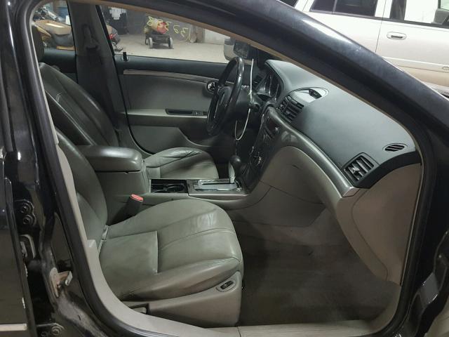 1G8ZS57N78F248491 - 2008 SATURN AURA XE BLACK photo 5