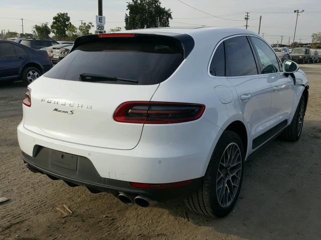 WP1AB2A50FLB58381 - 2015 PORSCHE MACAN S WHITE photo 4