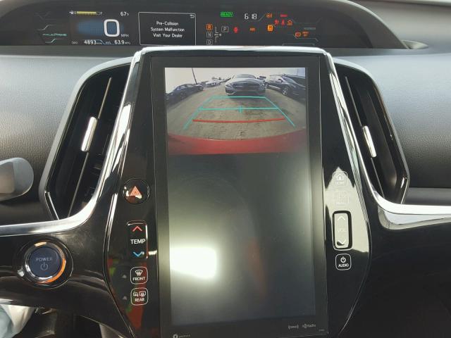 JTDKARFP5H3034301 - 2017 TOYOTA PRIUS PRIM წითელი ფოტო 9