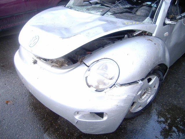 3VWDC21C71M414370 - 2001 VOLKSWAGEN NEW BEETLE Gümüş foto 9