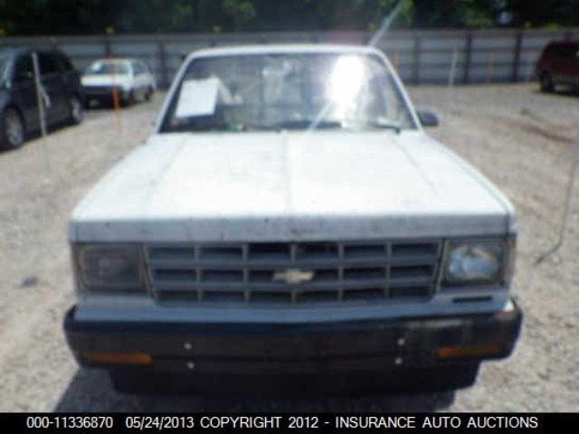 1GCBS14E7G2167601 - 1986 CHEVROLET 'S'TRUCK S10 WHITE photo 6