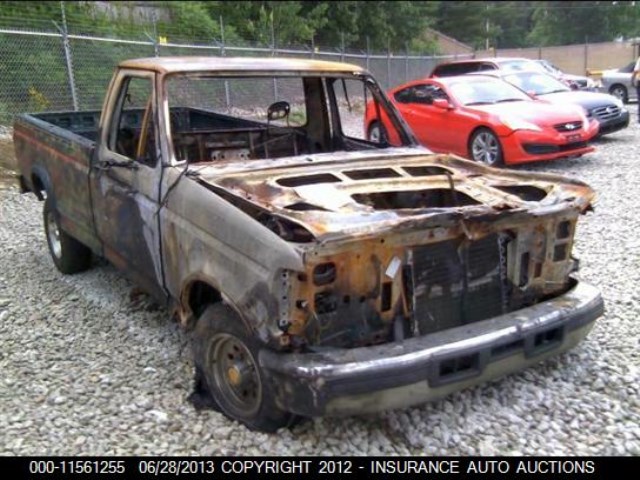 1FTEF15N6PNA65446 - 1993 FORD LGT CONVTNL 'F' F150 GREEN photo 1