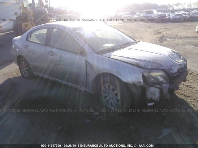 4A3AB36F59E013500 - 2009 MITSUBISHI GALANT ES SILVER photo 1