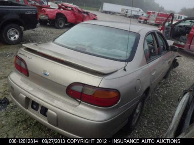 1G1NE52M1X6120135 - 1999 CHEVROLET MALIBU LS GOLD photo 4