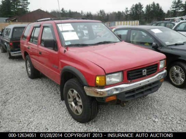 4S6CM58V8V4421353 - 1997 HONDA PASSPORT EX/LX RED photo 1