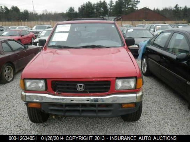 4S6CM58V8V4421353 - 1997 HONDA PASSPORT EX/LX RED photo 6