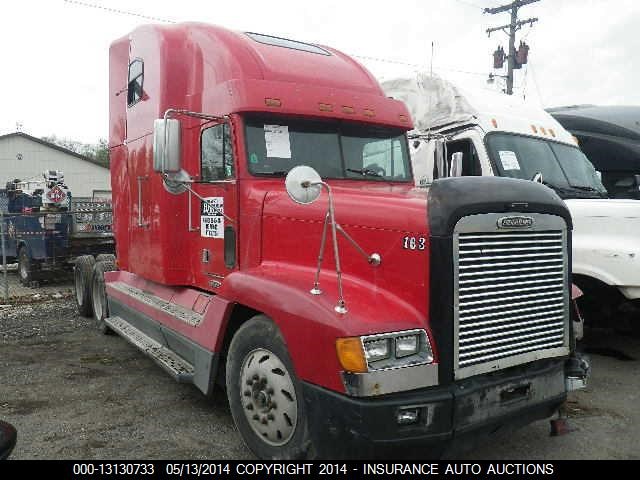 2FUYDXYB7WA894414 - 1998 FREIGHTLINER CONVENTIONAL FLD120 RED photo 1