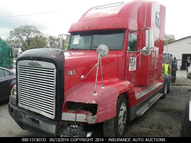 2FUYDXYB7WA894414 - 1998 FREIGHTLINER CONVENTIONAL FLD120 RED photo 2