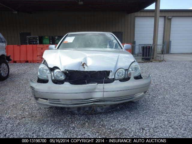 JT8BD69S610116422 - 2001 LEXUS GS300 SILVER photo 6