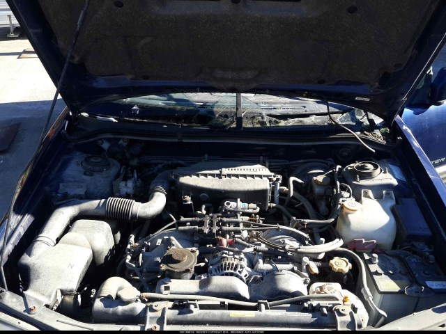 JF1SF65551H708591 - 2001 SUBARU FORESTER S BLUE photo 10