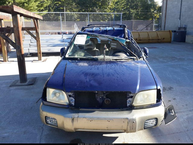 JF1SF65551H708591 - 2001 SUBARU FORESTER S BLUE photo 6