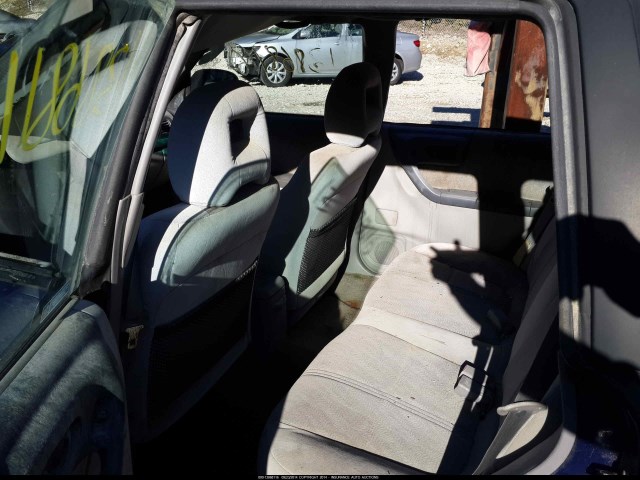 JF1SF65551H708591 - 2001 SUBARU FORESTER S BLUE photo 8