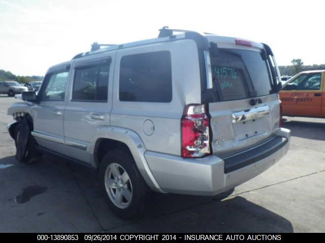 1J8HG58N76C144902 - 2006 JEEP COMMANDER LIMITED SILVER photo 3