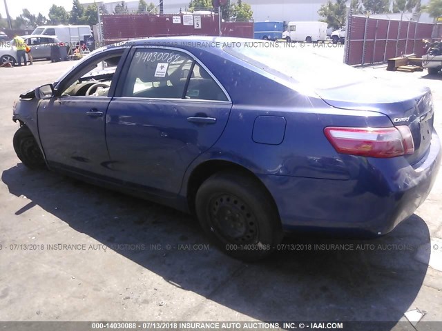 4T4BE46K39R090066 - 2009 TOYOTA CAMRY SE/LE/XLE BLUE photo 3