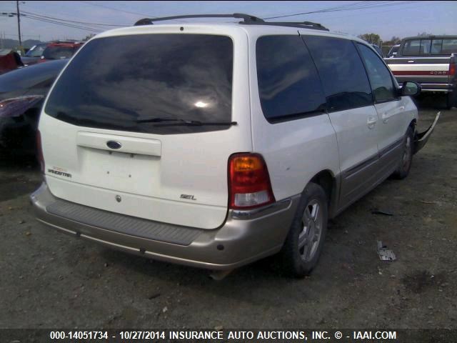 2FMZA53442BB24107 - 2002 FORD WINDSTAR SEL WHITE photo 4