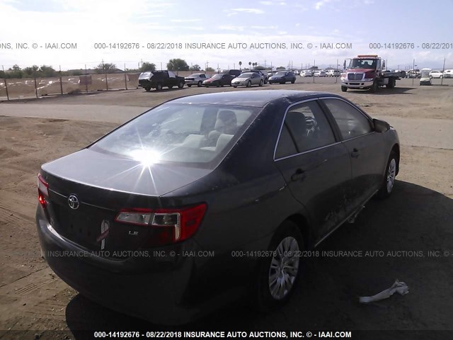 4T4BF1FK2CR172311 - 2012 TOYOTA CAMRY SE/LE/XLE 灰色 照片 4