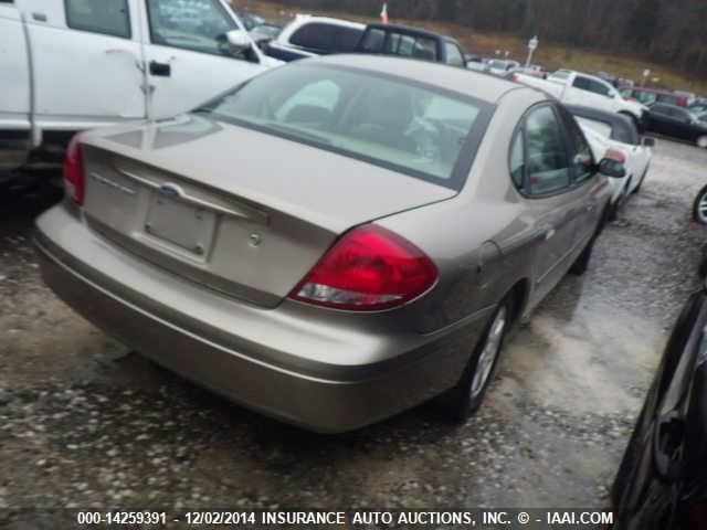 1FAFP56U46A246698 - 2006 FORD TAURUS SEL GOLD photo 4