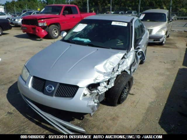 3N1CB51D66L644350 - 2006 NISSAN SENTRA 1.8/1.8S SILVER photo 2