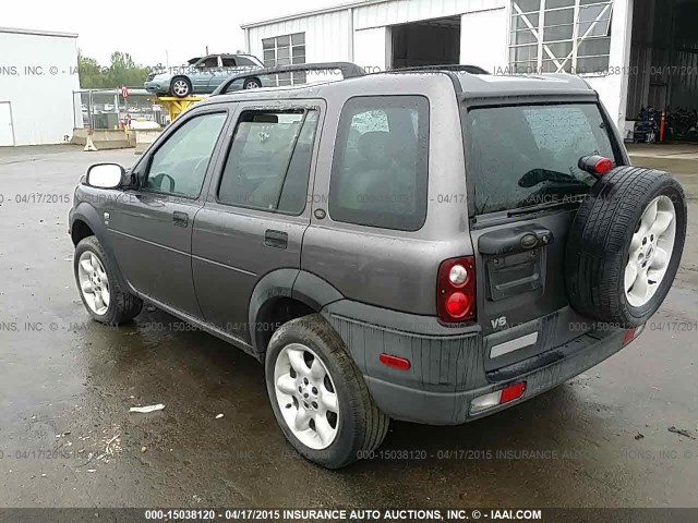 SALNY22263A226933 - 2003 LAND ROVER FREELANDER SE GRAY photo 3