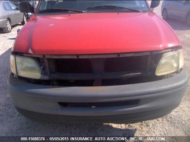 1FTDF1728VNB82974 - 1997 FORD LGT CONVTNL 'F' F150 RED photo 6