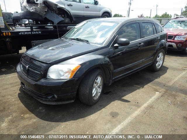 1B3HB48B67D561866 - 2007 DODGE CALIBER SXT BLACK photo 2