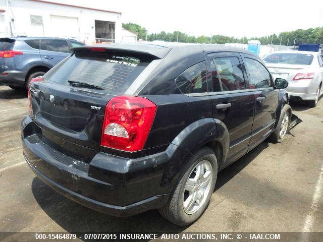 1B3HB48B67D561866 - 2007 DODGE CALIBER SXT BLACK photo 4