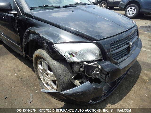 1B3HB48B67D561866 - 2007 DODGE CALIBER SXT BLACK photo 6