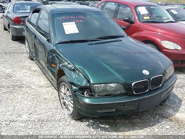 WBAAM5330YJR55590 - 2000 BMW 328I GREEN photo 1