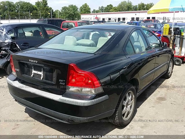 YV1RH59HX42335910 - 2004 VOLVO S60 2.5T AWD GRAY photo 4