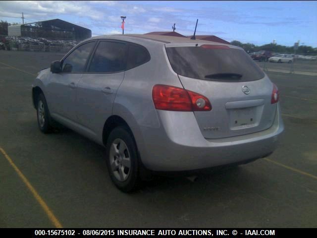 JN8AS58T28W016465 - 2008 NISSAN ROGUE S/SL SILVER photo 3