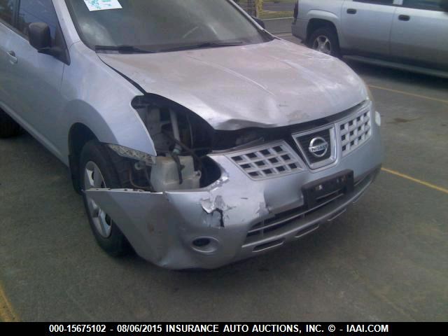 JN8AS58T28W016465 - 2008 NISSAN ROGUE S/SL SILVER photo 6