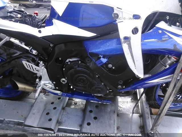 JS1GR7LA682104438 - 2008 SUZUKI GSX-R750 BLUE photo 8