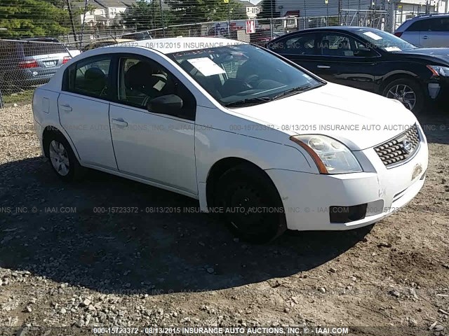 3N1AB61E07L636011 - 2007 NISSAN SENTRA 2.0/2.0S/2.0SL WHITE photo 1