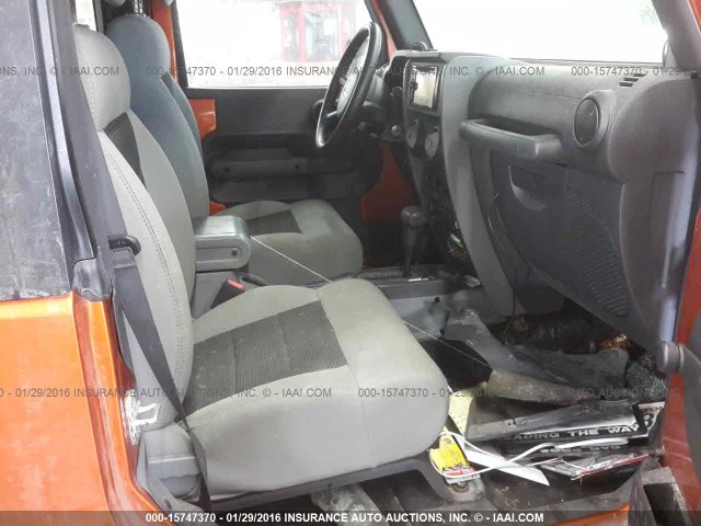 1J4AA2D13AL224874 - 2010 JEEP WRANGLER SPORT 橙色 照片 5