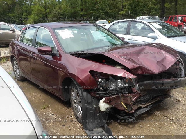 1HGCP2F45CA147445 - 2012 HONDA ACCORD LXP MAROON photo 1