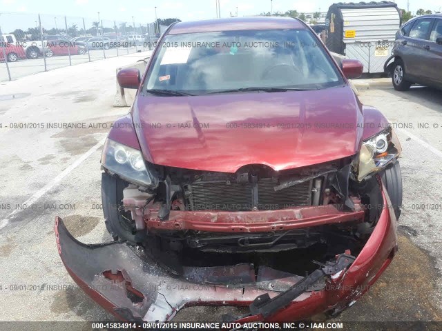 JM3ER293770159894 - 2007 MAZDA CX-7 RED photo 6