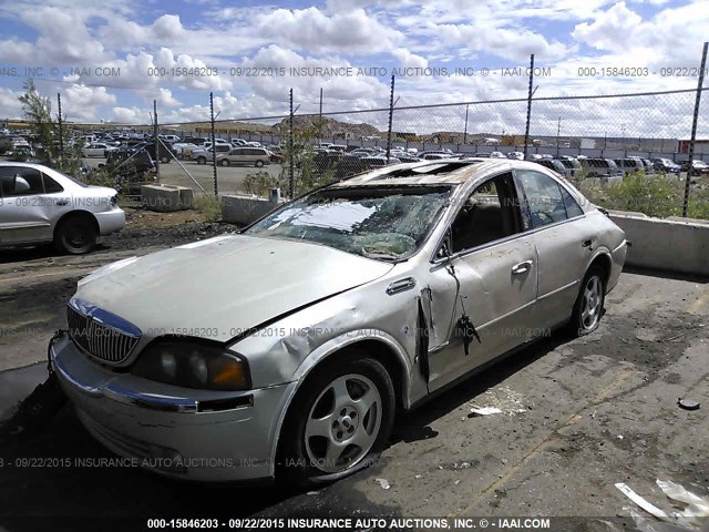 1LNHM86S7YY927813 - 2000 LINCOLN LS 棕色 照片 2