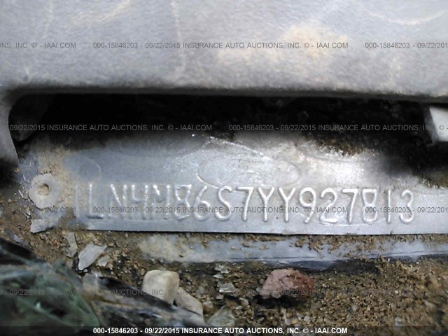 1LNHM86S7YY927813 - 2000 LINCOLN LS 棕色 照片 9