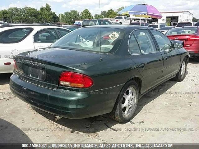 1G3WH52K0WF402170 - 1998 OLDSMOBILE INTRIGUE GREEN photo 4