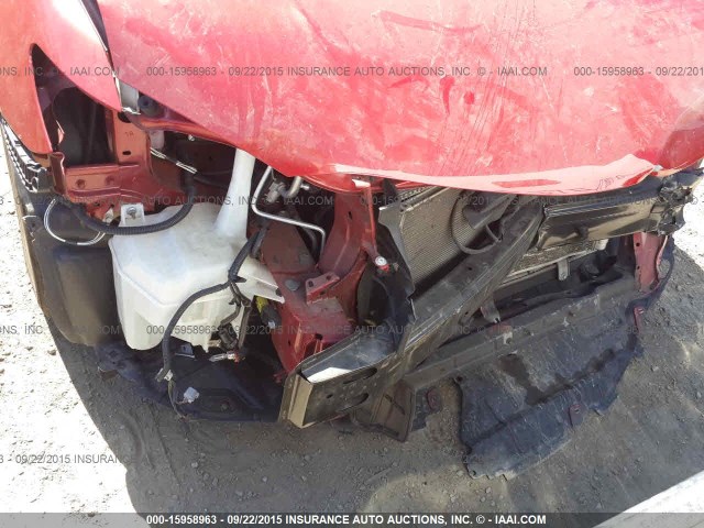 4T4BF3EK0BR218021 - 2011 TOYOTA CAMRY SE/LE/XLE RED photo 6