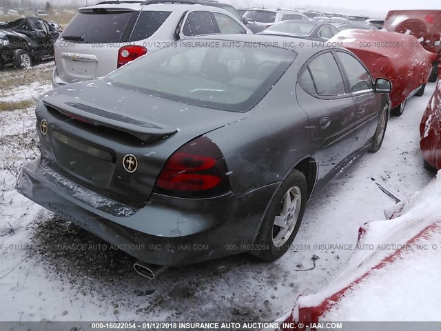 2G2WS522641269103 - 2004 PONTIAC GRAND PRIX GT2 GRAY photo 4