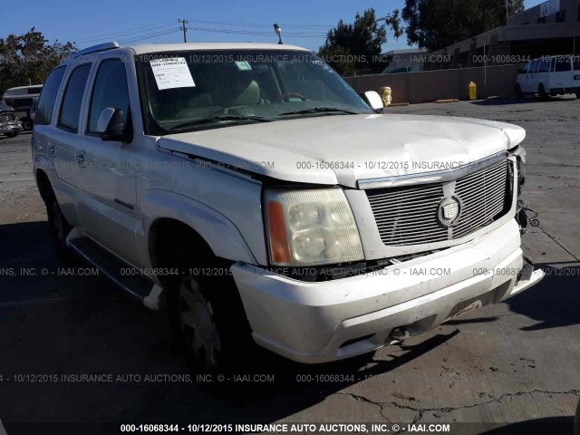 1GYEK63N62R194911 - 2002 CADILLAC ESCALADE LUXURY WHITE photo 1