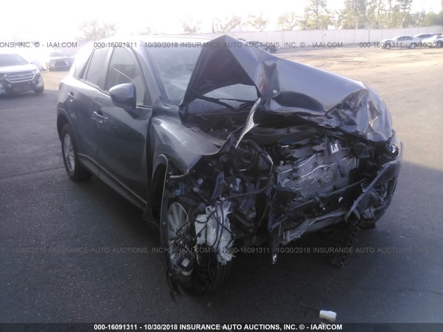 JM3KE2CE0D0117622 - 2013 MAZDA CX-5 TOURING GRAY photo 1