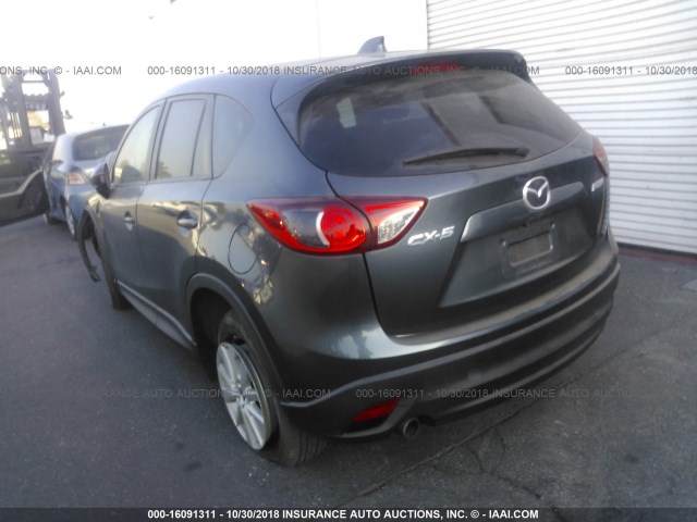 JM3KE2CE0D0117622 - 2013 MAZDA CX-5 TOURING GRAY photo 3
